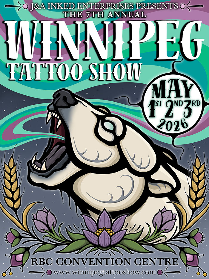 Winnipeg Tattoo Show 2025 Show Poster