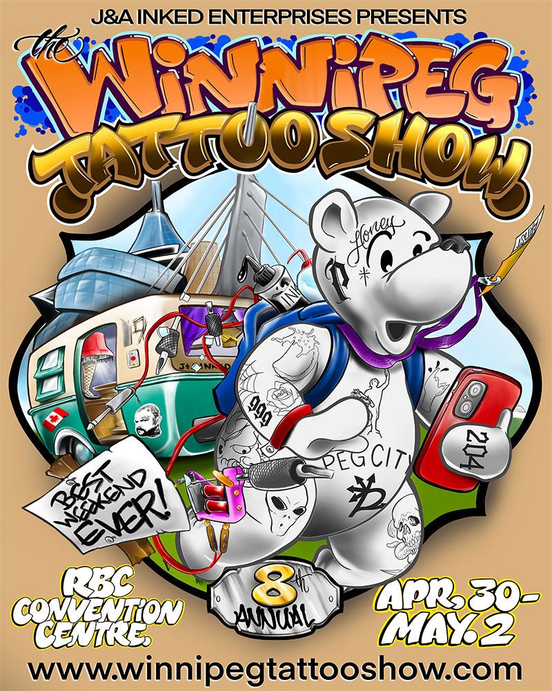 Winnipeg Tattoo Show 2027 Show Poster
