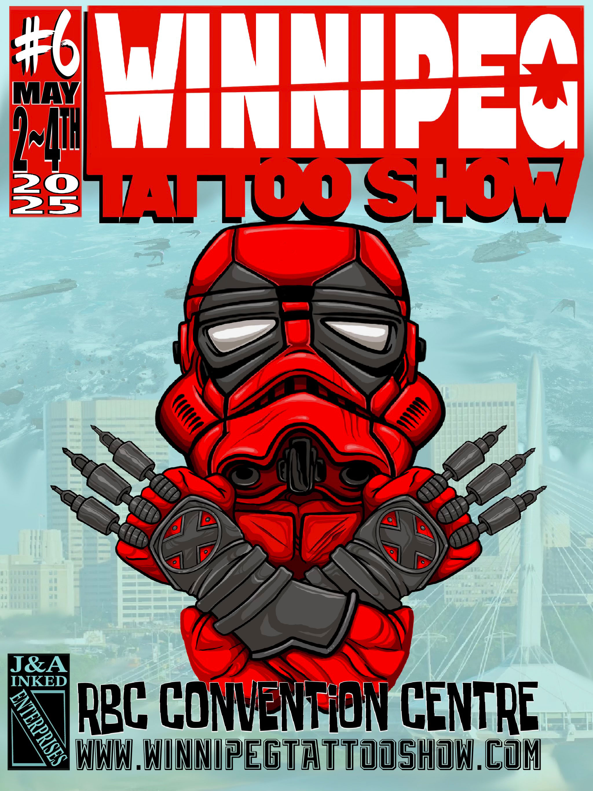 Winnipeg Tattoo Show 2025 Show Poster