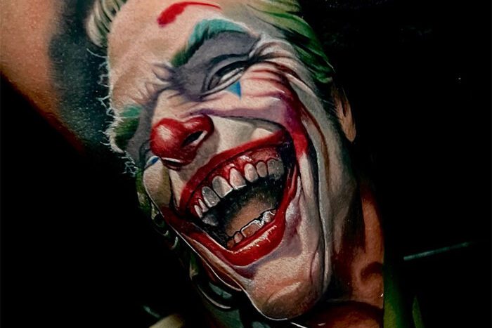 Joker tattoo by Poch