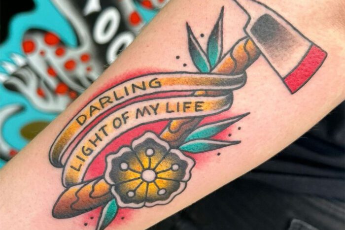 Darling Light of My Life tattoo