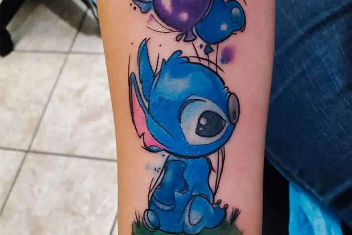 Tattoo of movie character