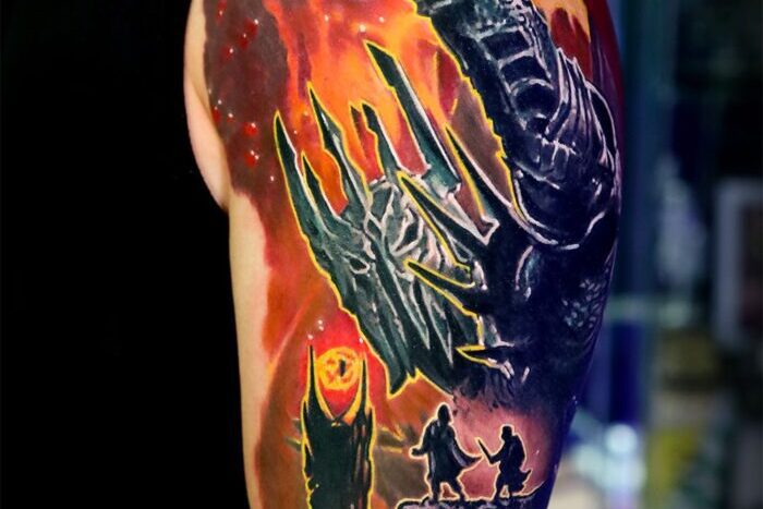 LOTR tattoo by Will Smink