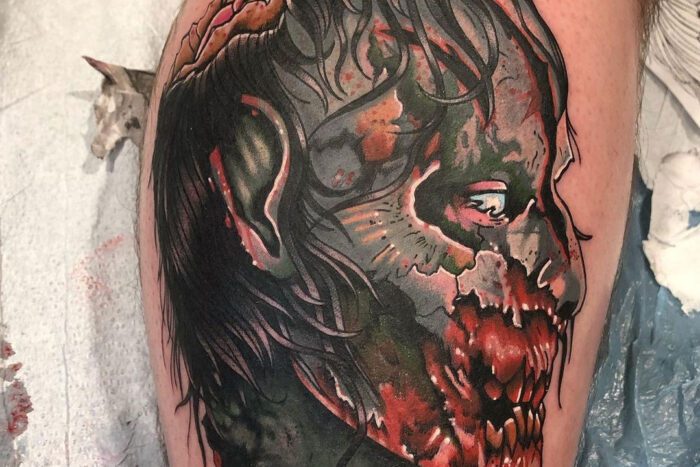 Ghoul tattoo