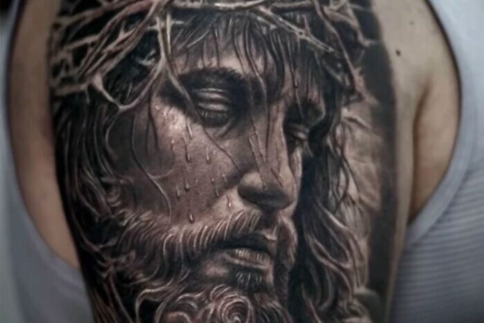 Jesus Christ, portrait by Dave Lao