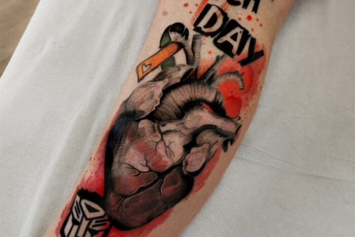 Live each day tattoo