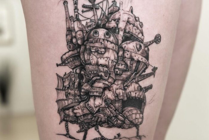 Steampunk tattoo
