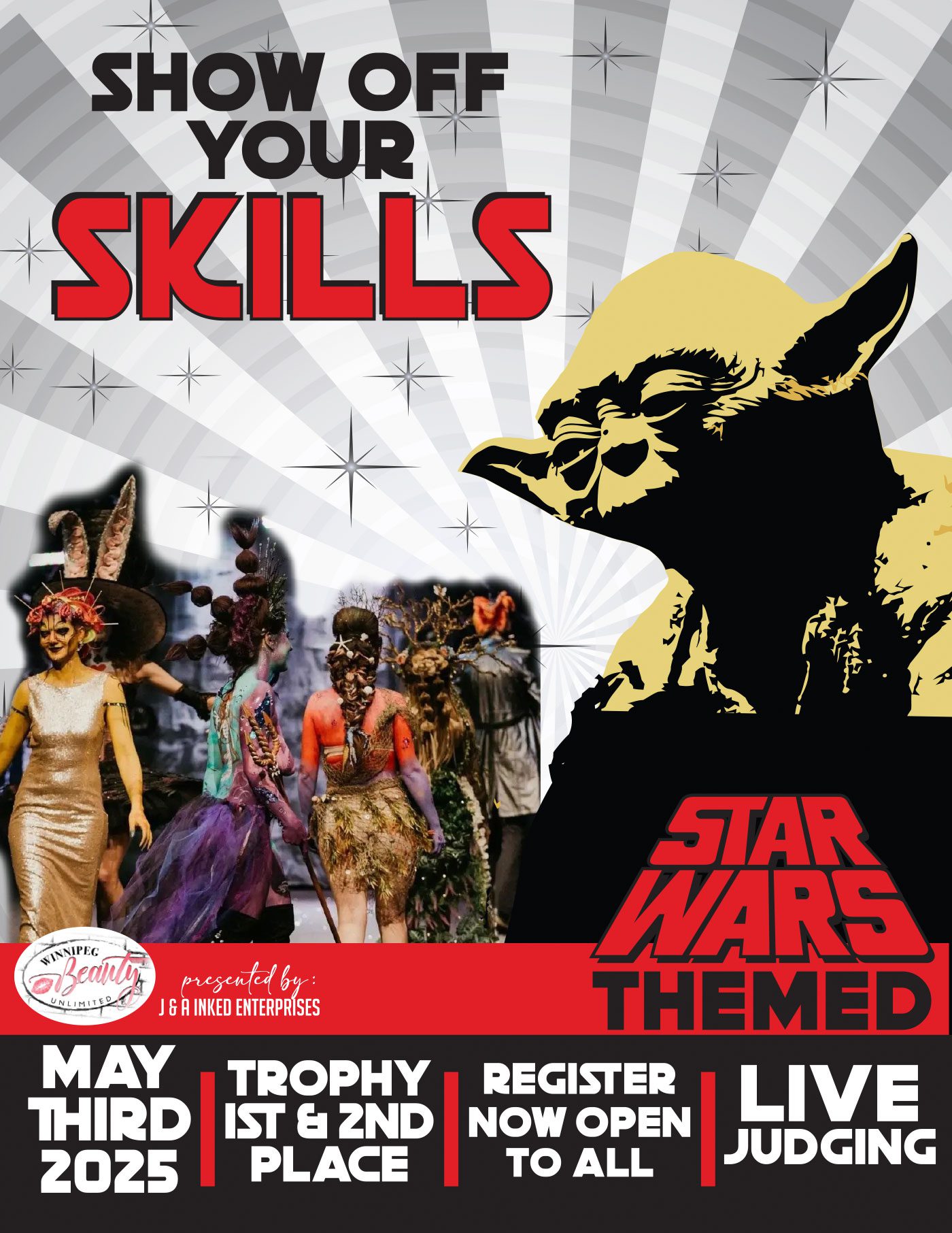 Register now. Fantasy Hair & Makeup poster