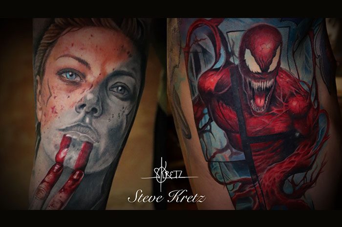 Tattoos by Steve Kretz