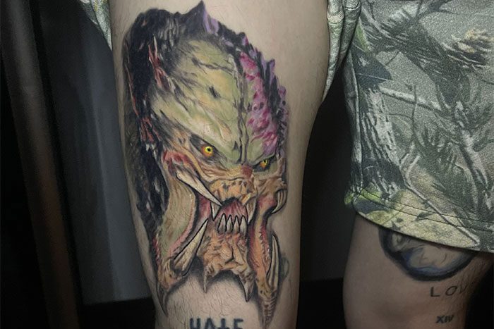 Predator tattoo by TK