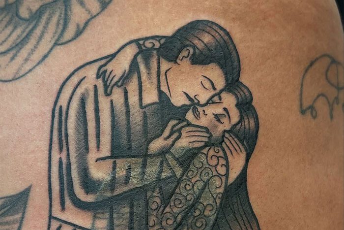 Tattoo coverup by Brianne Loewen