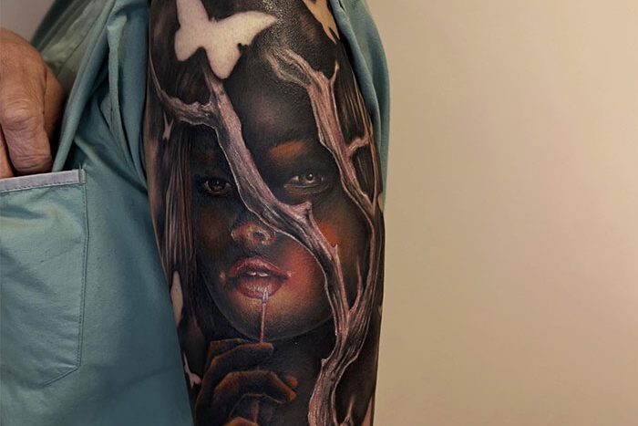 Tattoo by Ryan Fermo