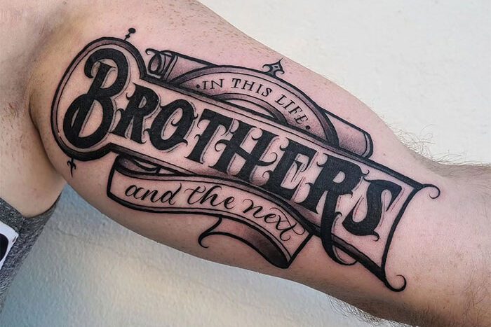 Brothers. In this life and the next