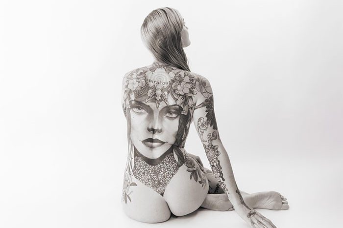 Full back tattoo by Sprinkles