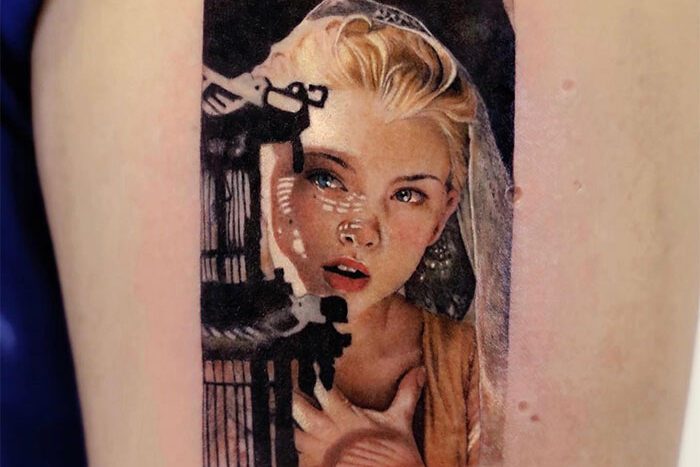 Ultra-realism tattoo by MJ