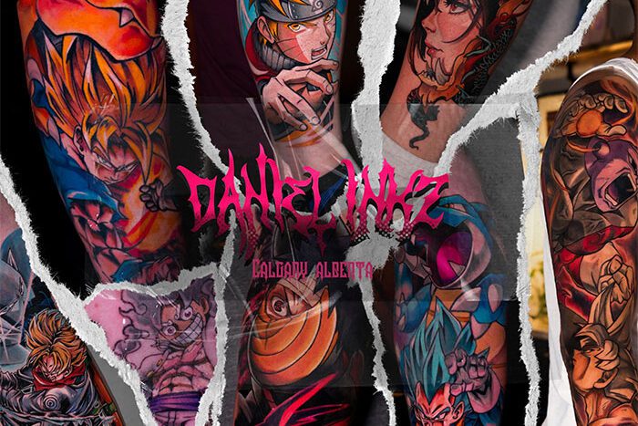 Various tattoos by Daniel Inkz