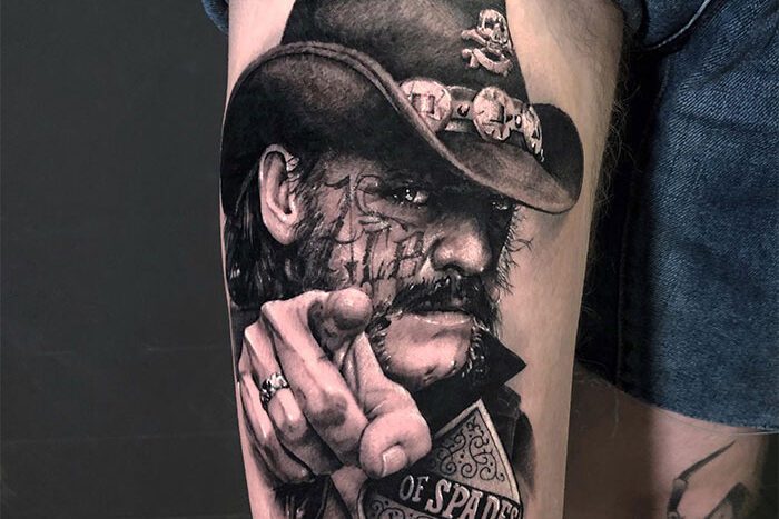 Lemmy tattoo by Vladyslav